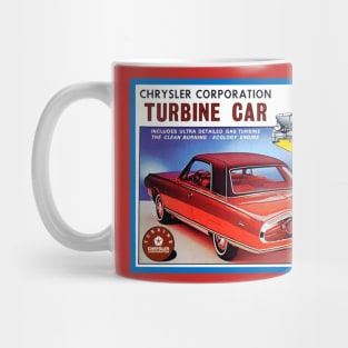 Vintage Jo-Han Turbine Car Box Art Mug